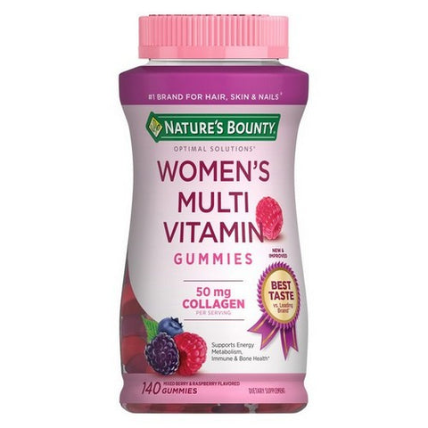 Nature's Bounty, Womens Multivitamin Gummies With Collagen, 140 Count