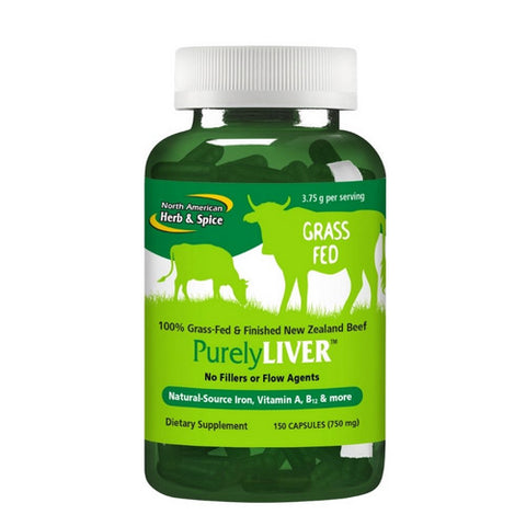 North American Herb & Spice, Purelyliver, 150 Caps