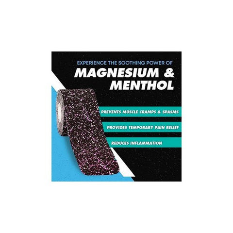 Heali, Kinesiology Tape Infused With Magnesium And Menthol Pink Splatter, 1 Count