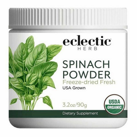 Eclectic Herb, Spinach Powder Freeze Dried Fresh, 3.2 Oz