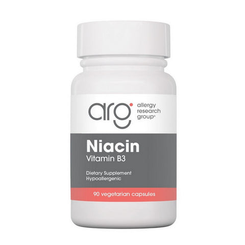 Nutricology/ Allergy Research Group, Niacin Vitamin B3, 90 Veg Caps