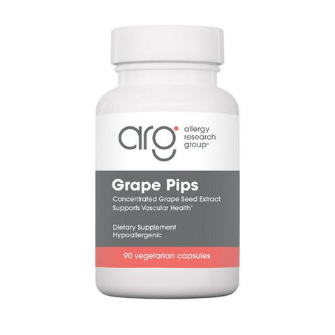 Nutricology/ Allergy Research Group, Grape Pips Proanthocyanidins, 90 Veg Caps
