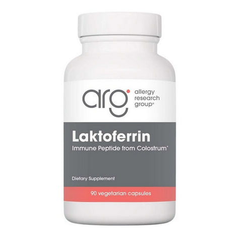 Nutricology/ Allergy Research Group, Laktoferrin Immune Peptide From Colostrum, 90 Veg Caps