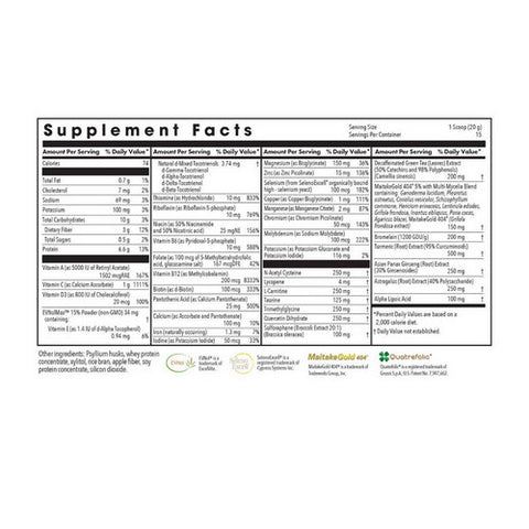 Nutricology/ Allergy Research Group, Wholly Immune Total Immune Nutrient Support, 300 Grams