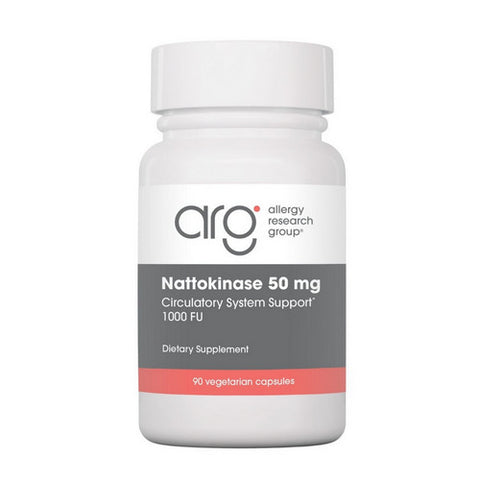 Nutricology/ Allergy Research Group, Nattokinase NSK-SD 1000 Fibrinolytic Units, 50 Mg, 90 Veg Caps