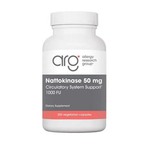 Nutricology/ Allergy Research Group, Nattokinase NSK-SD 1000 Fibrinolytic Units, 50 Mg, 90 Veg Caps