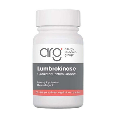 Nutricology/ Allergy Research Group, Lumbrokinase, 30 Veg Caps