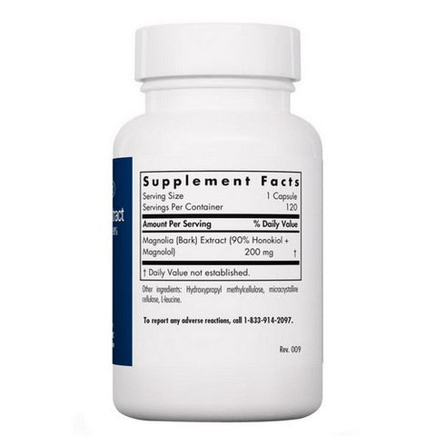 Nutricology/ Allergy Research Group, Magnolia Extract Honokiol Plus Magnolol 90%, 120 Veg Caps