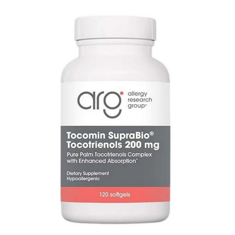 Nutricology/ Allergy Research Group, Tocomin SupraBio Tocotrienols, 200 Mg, 60 Softgels