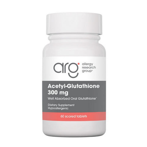 Nutricology/ Allergy Research Group, Acetyl-Glutathione, 300 Mg, 60 Tabs