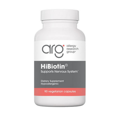 Nutricology/ Allergy Research Group, HiBiotin, 100 Mg, 90 Veg Caps