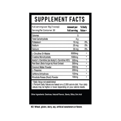 4 Gauge, Pre Workout Lemonade, 300 Grams