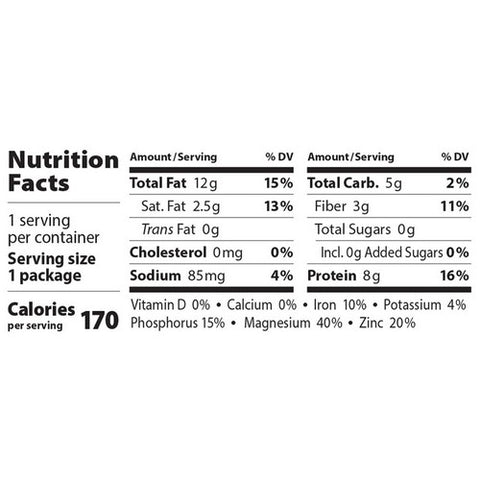 Eden Foods, Organic Pumpkin Seeds Pocket Snacks, 1 Oz (Case Of 12)