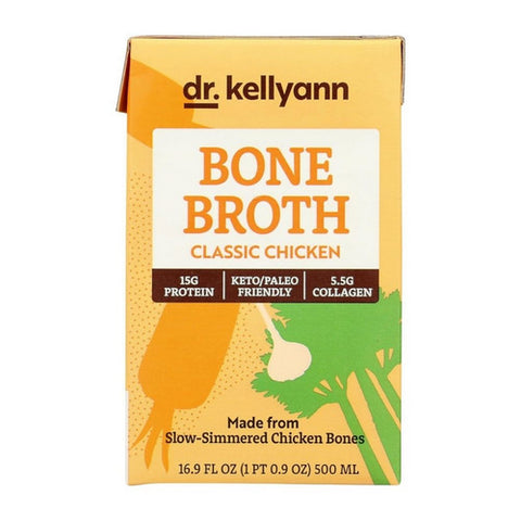 Dr Kellyann, Classic Chicken Bone Broth, 16.9 Oz (Case Of 6)