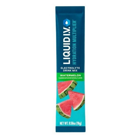 Liquid I.V, Hydration Multiplier Watermelon Electrolyte Drink Mix, 0.56 Oz(Case Of 8)