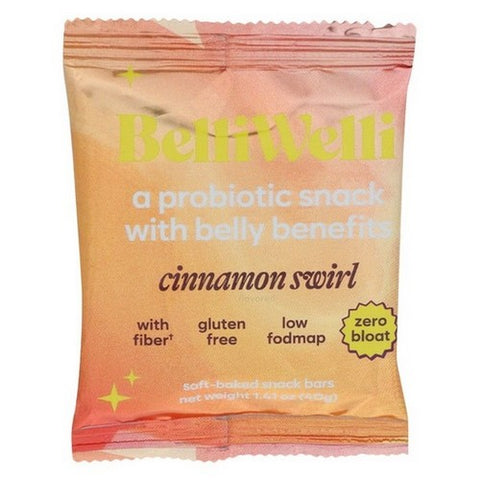 Belliwelli, Cinnamon Swirl Bar, 1.41 Oz(Case Of 8)