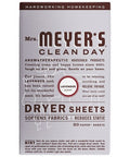 Dryer Sheets Lavender 80 Count by Mrs. Meyers Clean Day