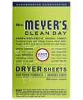 Dryer Sheets Lemon Verbena 80 Count by Mrs. Meyers Clean Day