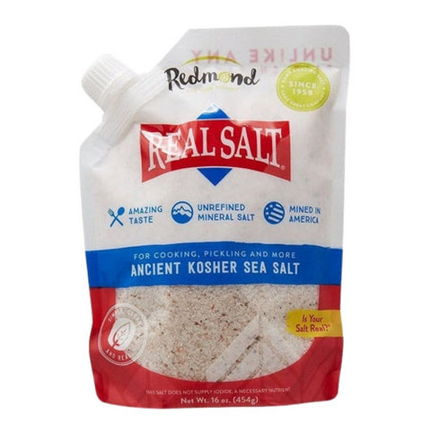 Ancient Kosher Sea Salt 454 Grams by Redmond
