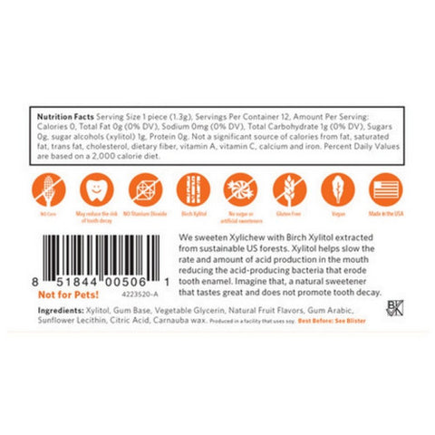 Xylichew, Fruit Gum, 12 Count(Case Of 24)