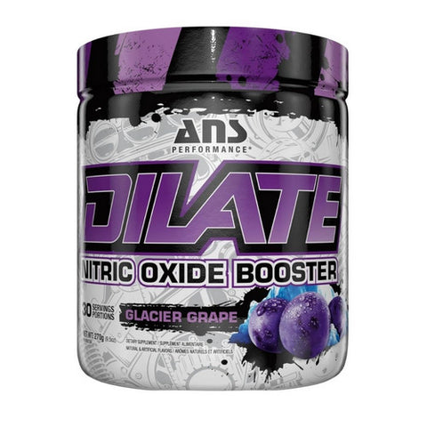 Dilate Nitric Oxide  Glacier Grape 270 Grams by ANS Performance