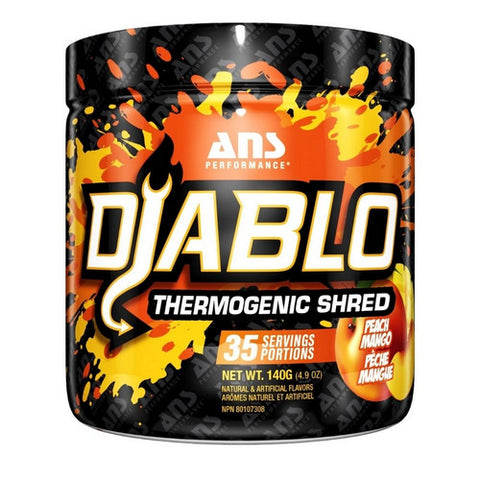 Diablo  Peach Mango 35 Servings 140 Grams by ANS Performance