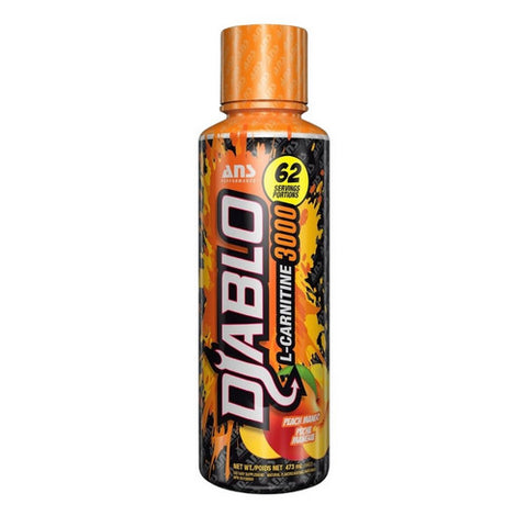 Diablo LCarnitine 3000 Peach Mango 473 Ml by ANS Performance