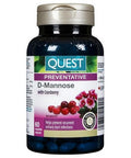 D-Mannose With Cranberry 60 Veg Caps by Quest