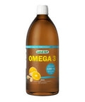 Omega-3 Cold Pressed Oil Orange /Ginger 500 Ml by Land Art