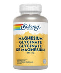 High Absorption Magnesium Glycinate Powder Unflavoured 120 Veg Caps by Solaray