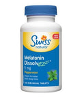 Melatonin Dissolvez 120 Tabs by Swiss Natural