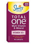 Total One Multi Vitamin & Mineral For 50 + Women 90 Caps by Swiss Natural