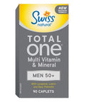 Total One Multi Vitamin & Mineral For 50 + Men 90 Caps by Swiss Natural
