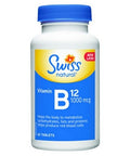 Vitamin B12 60 Tabs by Swiss Natural