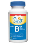 Vitamin B12 Value Size 180 Tabs by Swiss Natural