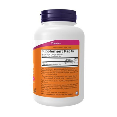 Now Foods, Liposomal Vitamin C, 120 VegCaps