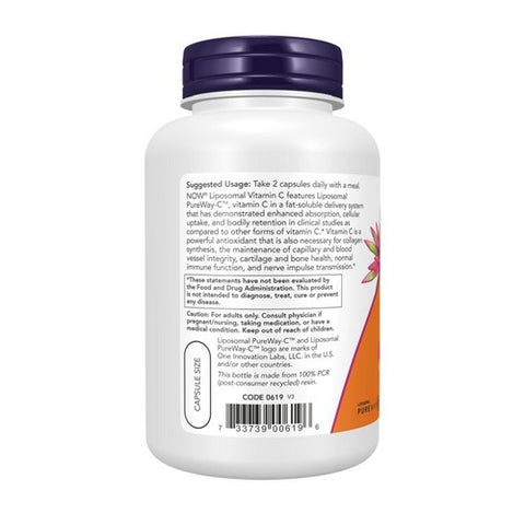 Now Foods, Liposomal Vitamin C, 120 VegCaps
