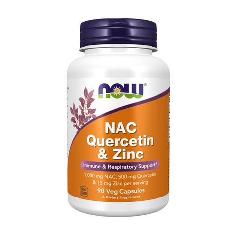 Now Foods, Nac With Quercetin & Zinc, 90 VegCaps