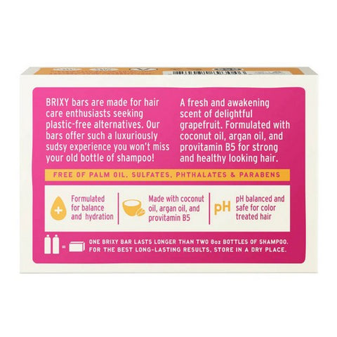 Brixy, Shampoo Bar Citrus, 4 Oz