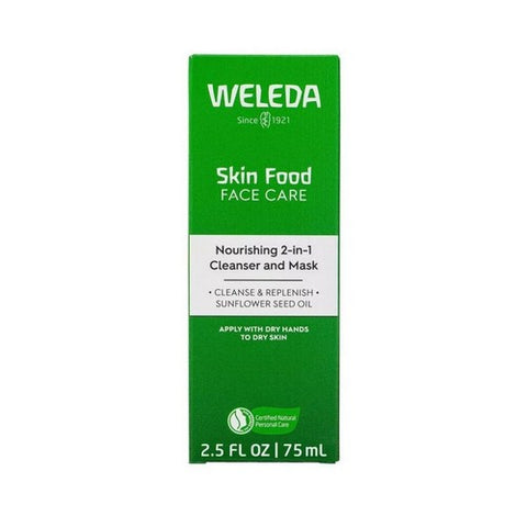 Weleda, Skin Food Face Care Nourishing Oil to Milk Cleanser, 2.5 Oz