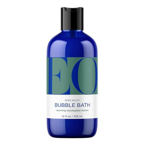 EO Products, Bubble Bath Eucalyptus Lemon, 12 Oz
