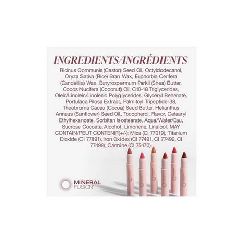 Mineral Fusion, Sheer Moisture Lip Tint Daring, .1 Oz