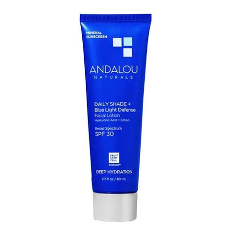 Andalou Naturals, Daily Shade Plus Blue Light Defense Facial Lotion SPF 30, 2.7 Oz