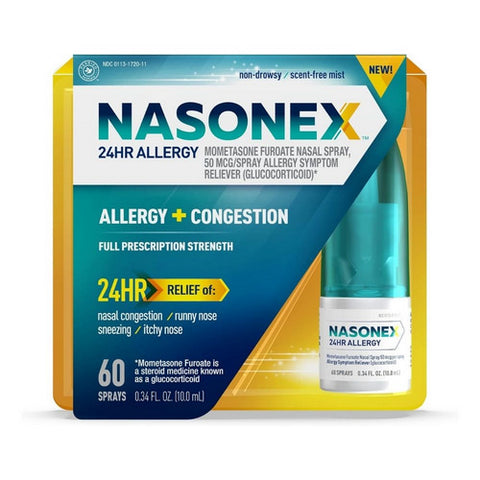 ScarAway, Non Drowsy Mometasone Furoate Allergy Medicine Nasal Spray, 10 mL
