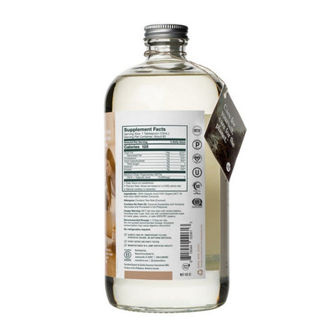 Natural Force, Organic Pure C8 MCT Oil unflavored, 32 Oz