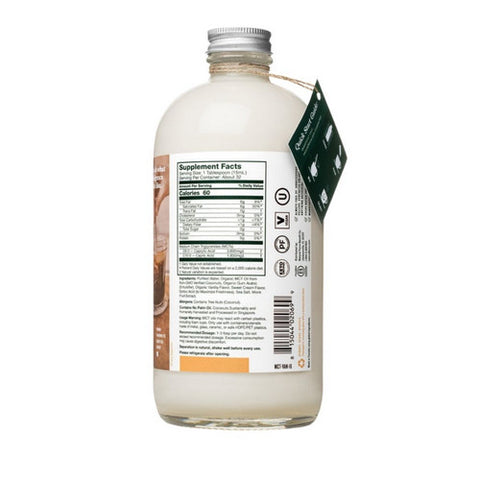 Natural Force, Creamy MCT Oil Vanilla, 16 Oz