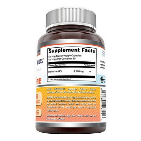 Amazing Nutrition, Amazing Formulas Berberine, 60 Veggie Capsules