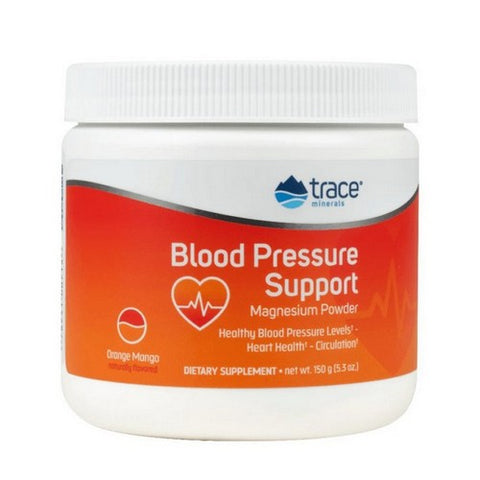 Trace Minerals, Blood Pressure Support Orange Mango Flavor, 250 mg, 150 Grams