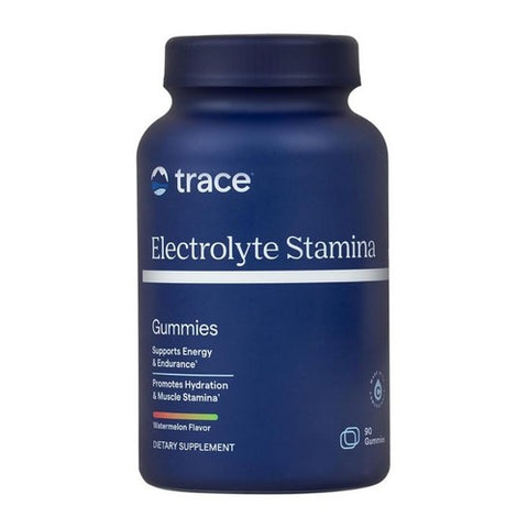 Trace Minerals, Electrolyte Stamina Gummies Watermelon Flavor, 263 mg, 90 Count