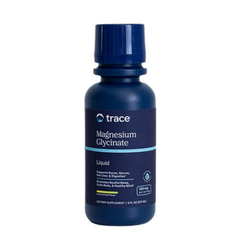 Trace Minerals, Liquid Magnesium Glycinate Lemon Lime, 120 mg, 8 Oz